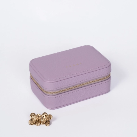 Boîte à Bijoux Pique - Grainé - Avec Miroir - AX003G