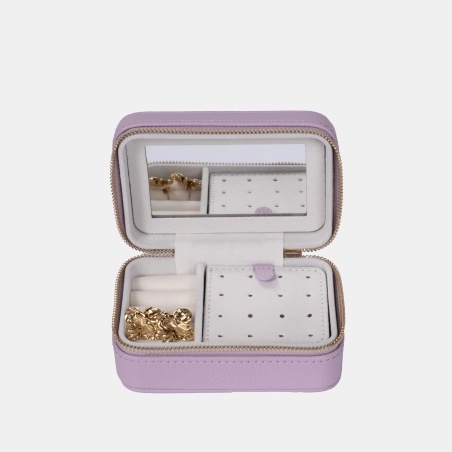 Boîte à Bijoux Pique - Grainé - Avec Miroir - AX003G