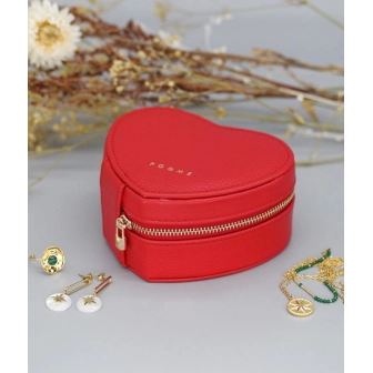 Boîte à bijoux Coeur - Grainé - AX001 2