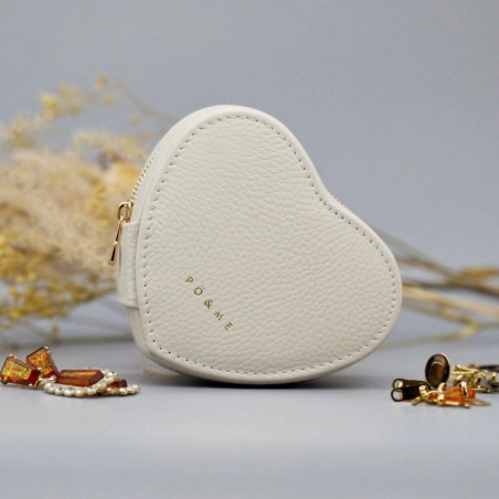 Boîte à bijoux Coeur - Grainé - AX001