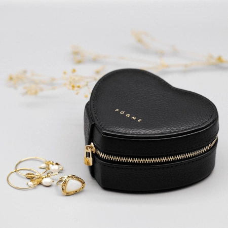 Boîte à bijoux Coeur - Grainé - AX001