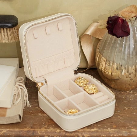 Boîte à Bijoux Carreau - Lisse - AX002L