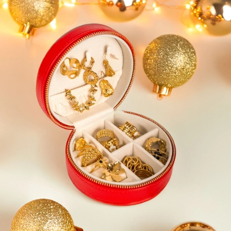 Boîte à Bijoux Trèfle - Grainé - AX004